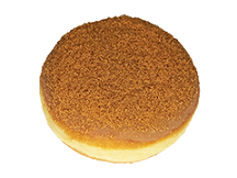 loto cream filled donut